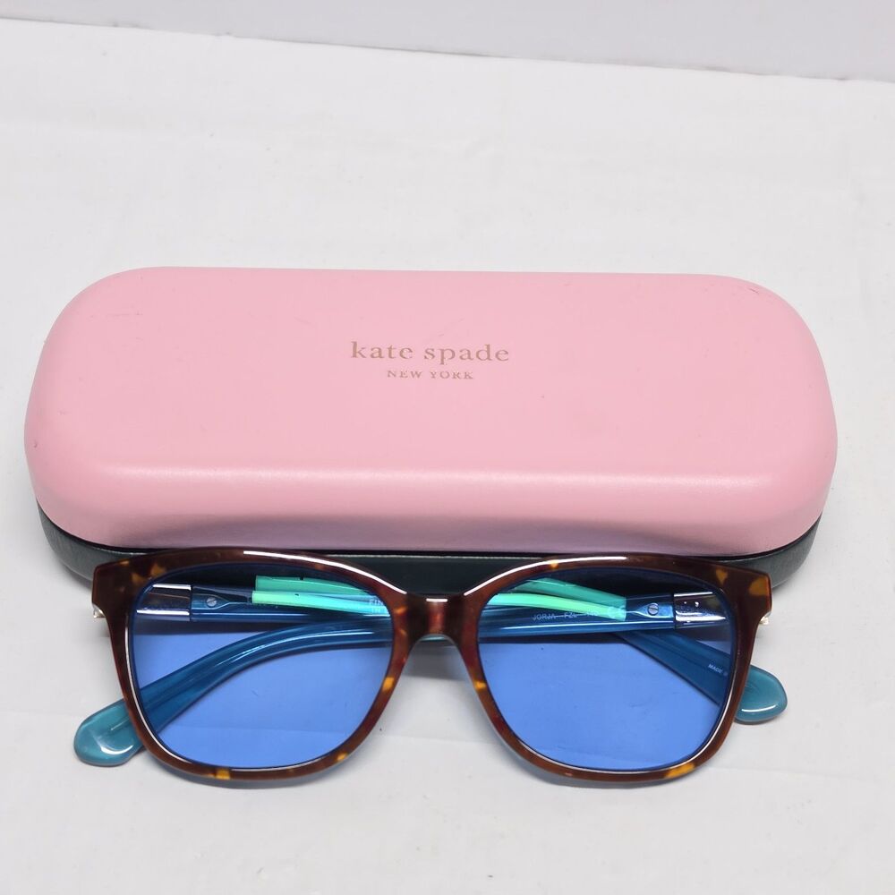 Kate Spade Jorja Eyeglasses Frames FZL Brown Havana Turquoise 51-15-140